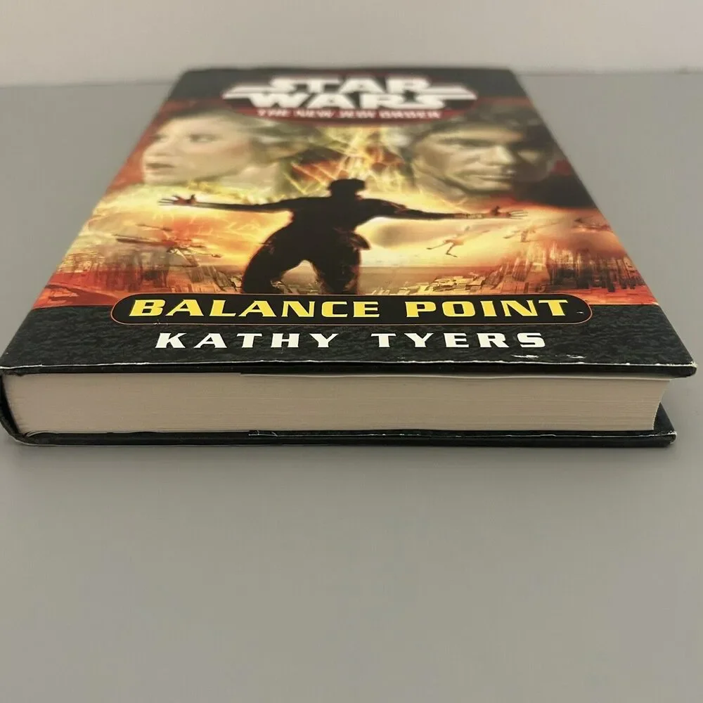 Star Wars The New Jedi Order Balance Point Kathy Tyers HC Book/Dust Jacket VTG